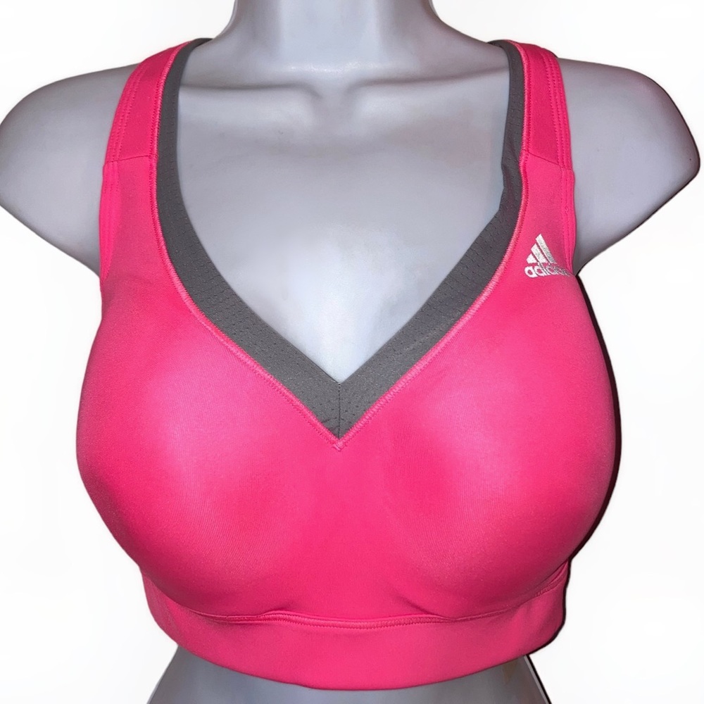 Adidas Sports Bra 34DD in Pink